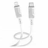Cablu de Date Dudao USB-C for Lightning L6S PD 20W, 1m (Alb)