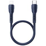 USB-C-lightning Ledy, RC-C022, 30cm, 20W Albastru
