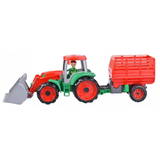 Truxx Tractor with hay trailer open box