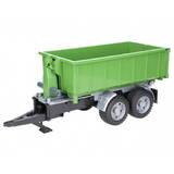 Roll-Off-Container trailer for tractors