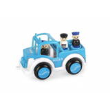 Masinuta Dante Viking Toys Jumbo Jeep Police with figures