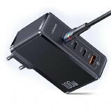 Incarcator   USAMS GaN 100W PD T50 3xUSB-C + USB Fast