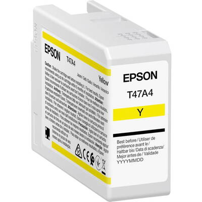 Cartus Imprimanta Epson Yellow T 47A4 50 ml Ultrachrome Pro 10