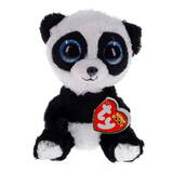 Jucarie de Plush Meteor Beanie Boos Panda Bamboo 15 cm