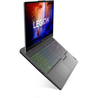 Laptop Lenovo Legion 5 6800H 39.6 cm (15.6") Full HD AMD Ryzen 7 16 GB DDR5-SDRAM 512 GB SSD NVIDIA GeForce RTX 3050 Wi-Fi 6E (802.11ax) Grey
