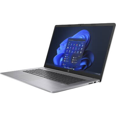 Laptop HP 17.3'' 470 G9, FHD IPS, Procesor Intel Core i5-1235U (12M Cache, up to 4.40 GHz, with IPU), 16GB DDR4, 512GB SSD, GeForce MX550 2GB, Win 11 Pro, Silver