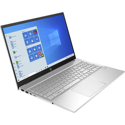 Laptop HP Pavilion 15-eh1318nw Ryzen 7 5700U 15,6"FHD AG 250nit IPS 16GB_3200MHz SSD512 Radeon RX Vega 8 ALU Win10 2Y Natural Silver