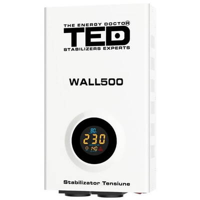Stabilizator de Tensiune TED Automat 500VA PERETE