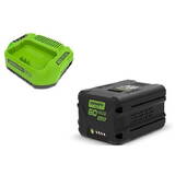 Baterie + Incarcator GREENWORKS 60V 4Ah battery + 2A charger GSK60B4 - 2933807