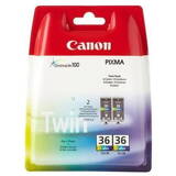 Cartus Imprimanta Canon CLI-36 Color Twin Pack