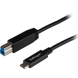 USB-C to USB-B 1m M/M Black