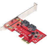 Adaptor StarTech NIC PCIe SATA Controller Karte 2 Port