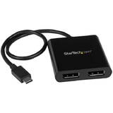 Adaptor StarTech 2Port USB-C to DP MST Hub M/F