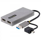 USB to HDMI Dual Monitor USB A/C