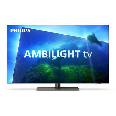 Televizor Philips Smart TV 48OLED818/12 Seria OLED818/12 121cm 4K UHD HDR Ambilight pe 3 laturi