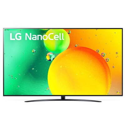 Televizor LG LED 190 cm (75") 75NANO763QA, Ultra HD 4K, Smart TV, WiFi, CI+