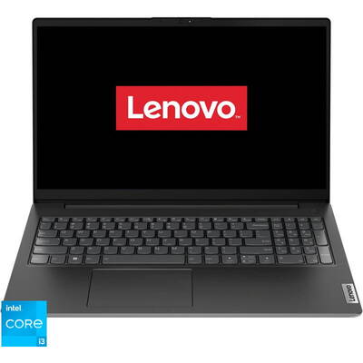 Laptop Lenovo 15.6'' V15 G3 IAP, FHD, Procesor Intel Core i3-1215U (10M Cache, up to 4.40 GHz, with IPU), 8GB DDR4, 256GB SSD, GMA UHD, No OS, Business Black