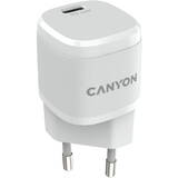 Incarcator GSM CANYON 1xUSB-C 20W Power Delivery Alb