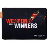 Mouse pad CANYON MP-8  "Weapon for Winners" 500x420mm Negru
