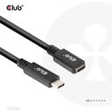 Cablu Date CLUB 3D USB 3.2 Typ C 1m Verlängerung 5Gbps St/Bu