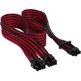 Corsair Cablu alimentare CP-8920334, 0.65m, Black-Red