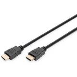 Cablu Assmann HDMI- A HighSpeed Ethernet St/St 2.0m Negru