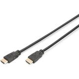 Cablu Assmann HDMI- A HighSpeed Ethernet St/St 3.0m Negru
