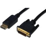 Cablu Assmann Displayport  DPort -> DVI(24+1) St/St 8K 2.00m