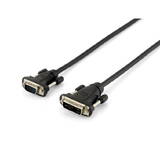 Cablu EQUIP VGA HD15 -> DVI 12+5 1.80m 1920x1200 Negru