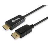 Cablu EQUIP Displayport -> HDMI St/St 3.0m 4K/30Hz Negru