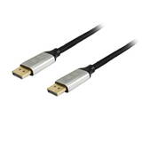 Cablu EQUIP DisplayPort 1.4 St/St 1.0m 8K/60Hz komp.HDCP Prem. Negru