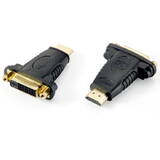 Adaptor EQUIP HDMI A-DVI(24+1) St/Bu 1920x1080/60HZ Negru