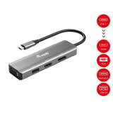USB-C -> HDMI/DisplayPort/VGA 4K/1080P/60Hz Gri