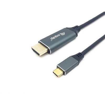 Adaptor EQUIP USB-C -> HDMI 4K60Hz 1.00m Negru