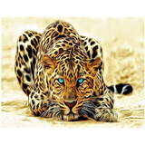 Mozaic cu diamante - Leopard