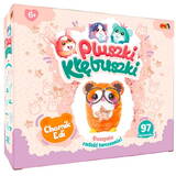 Jucarie creativa Epee Creative set Plush Little Balls Hamster Edi 97 elements
