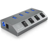 Hub USB Icy Box 4-Port 5V 20W IB-HUB1405