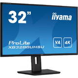 Monitor IIyama ProLite XB3288UHSU-B5 31.5 inch UHD VA 3 ms 60 Hz HDR FreeSync