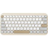 Tastatura Asus Marshmallow Keyboard KW100, Bluetooth, Oat Milk