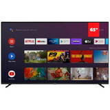 Televizor AIWA Smart TV Android LED-658UHD-SLIM Seria 8 164cm negru 4K UHD HDR