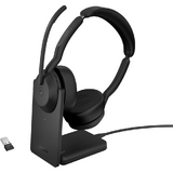 Casti Office/Call Center Jabra Evolve2 55 USB-A MS Stereo Stand Fara Fir