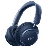 Casti Bluetooth Anker Over-Ear, Soundcore Space Q45, Adaptive Active Noise Cancelling, LDCA Hi-Res, Bluetooth 5.3, Blue