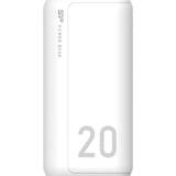 Baterie externa GS15, 20000 mAh, 2x USB, 1x USB-C, White