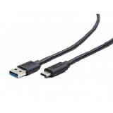 Gembird Cablu de date CCP-USB3-AMCM-6, USB - USB-C, 1.8m, Black