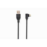 Gembird Cablu de date CC-USB2-AMMDM90-6, USB - micro USB, 1.8m, Black