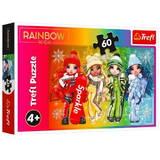 60 elements Joyful Rainbow high dolls