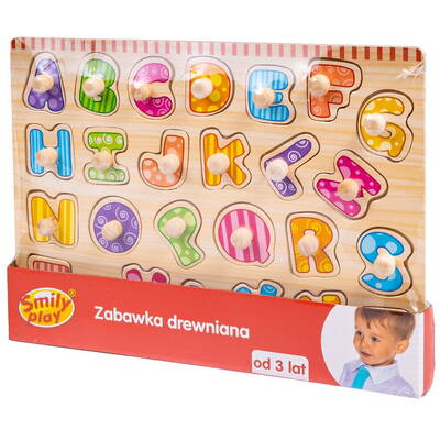 Puzzle Smily Play Wooden Letters