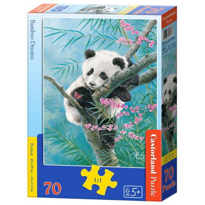 Puzzle Castor Puzzles 500 elements Bamboo Dreams