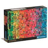 Puzzle Clementoni 1000 elements Compact Colorboom Collection