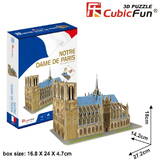 Puzzle Cubic Fun 3D Notre Dame Cathedral